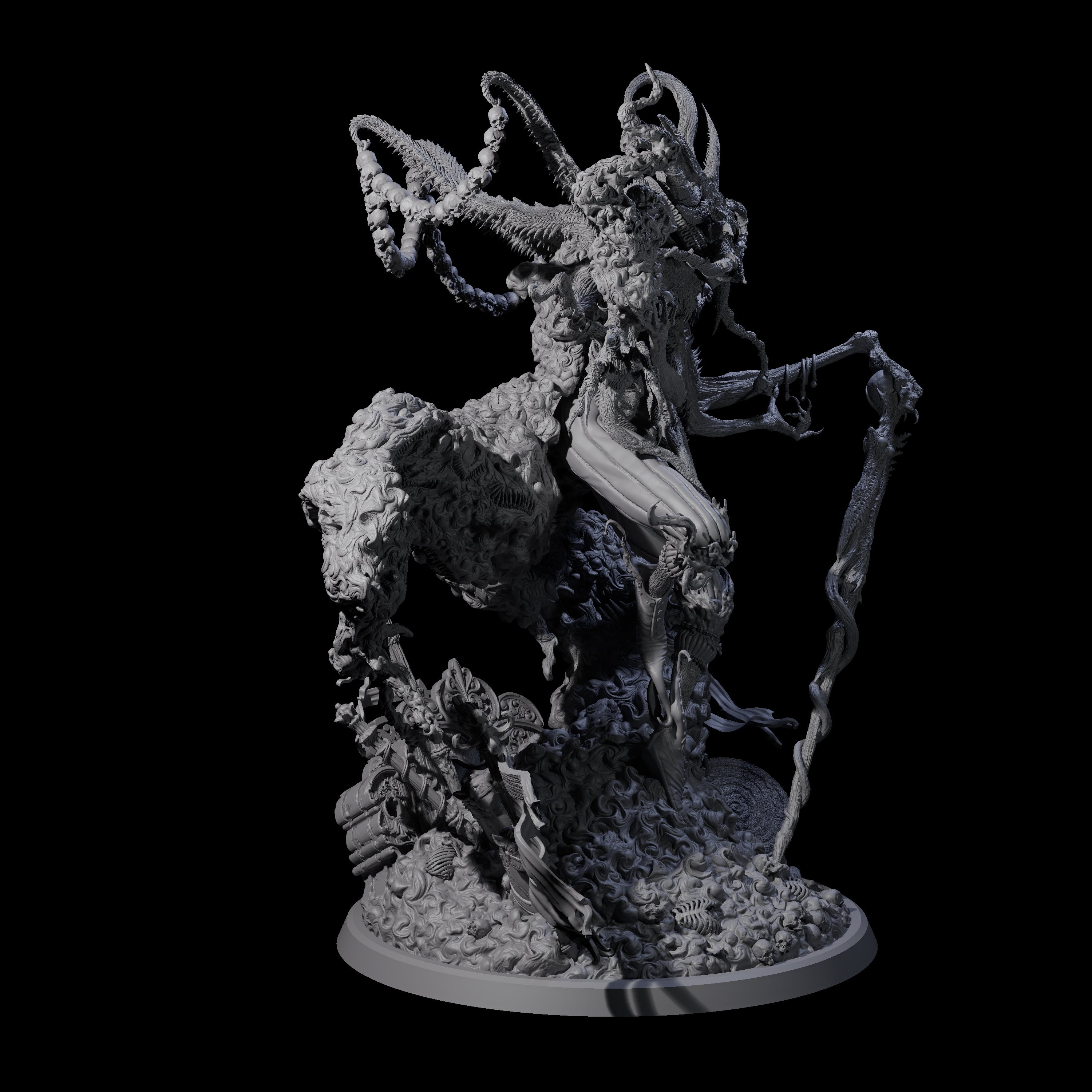 Writhing Star Spawn Seer Miniature for Dungeons and Dragons, Pathfinder or other TTRPGs