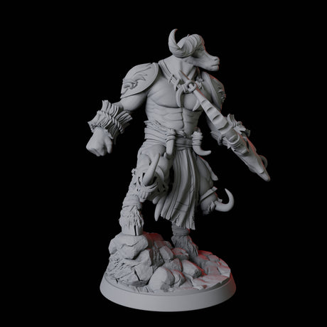 Yakfolk Archer Miniature for Dungeons and Dragons, Pathfinder or other TTRPGs