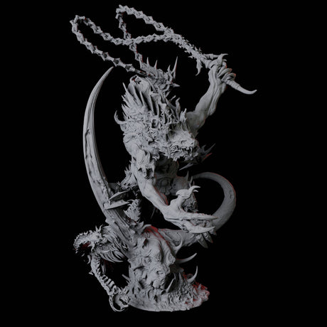 Yeenoghu, Demon Prince of Gnolls Miniature for Dungeons and Dragons, Pathfinder or other TTRPGs