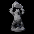 Yeti Stonehurler A Miniature for Dungeons and Dragons, Pathfinder or other TTRPGs