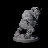 Yeti Stonehurler C Miniature for Dungeons and Dragons, Pathfinder or other TTRPGs