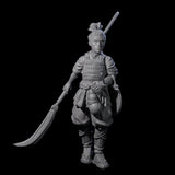 Young Apprentice Samuari Miniature for Dungeons and Dragons, Pathfinder or other TTRPGs