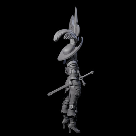 Young Awed Guard Miniature for Dungeons and Dragons, Pathfinder or other TTRPGs