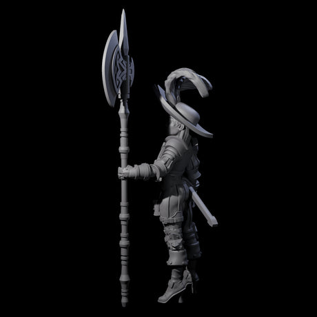 Young Awed Guard Miniature for Dungeons and Dragons, Pathfinder or other TTRPGs
