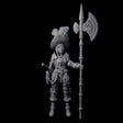 Young Awed Guard Miniature for Dungeons and Dragons, Pathfinder or other TTRPGs