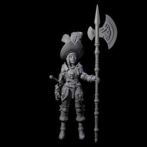 Young Awed Guard Miniature for Dungeons and Dragons, Pathfinder or other TTRPGs