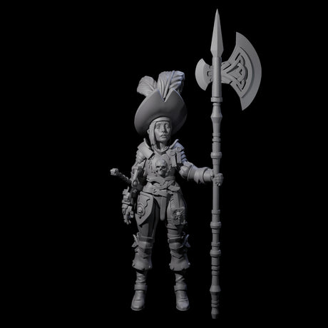 Young Awed Guard Miniature for Dungeons and Dragons, Pathfinder or other TTRPGs