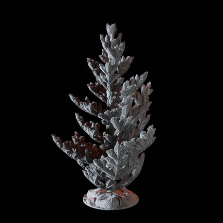 Young Conifer Miniature for Dungeons and Dragons, Pathfinder or other TTRPGs