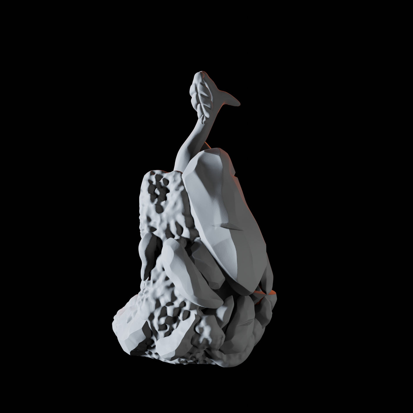 Young Earth Elemental A Miniature for Dungeons and Dragons, Pathfinder or other TTRPGs