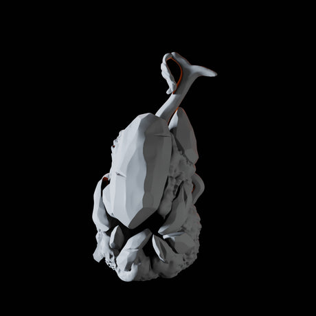 Young Earth Elemental A Miniature for Dungeons and Dragons, Pathfinder or other TTRPGs