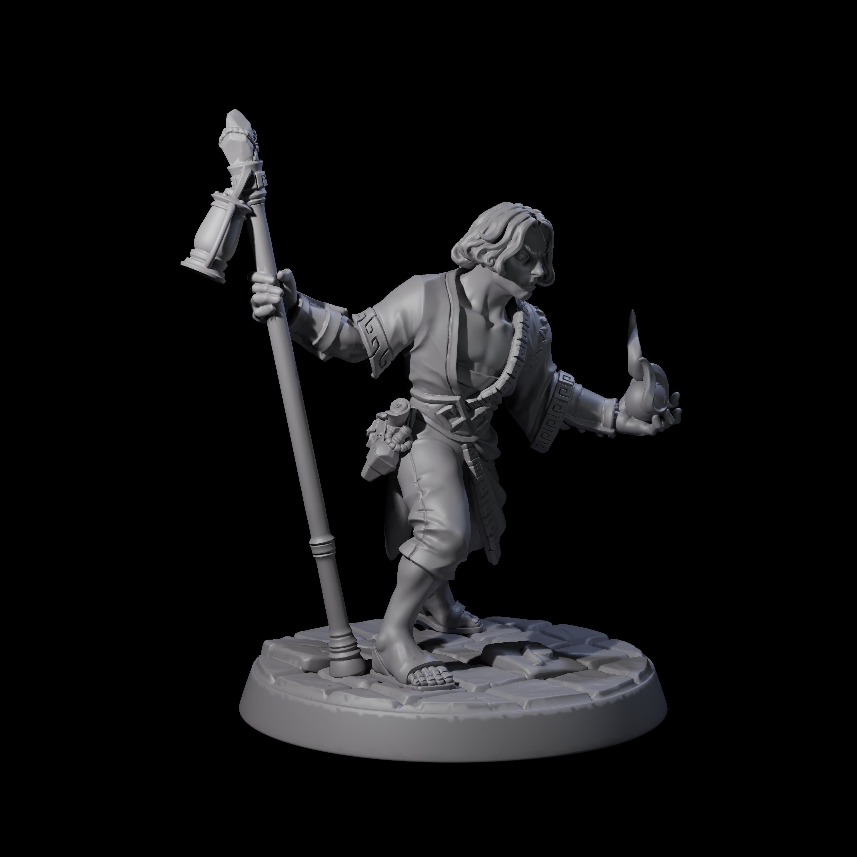 Young Exploring Scolar Miniature for Dungeons and Dragons, Pathfinder or other TTRPGs