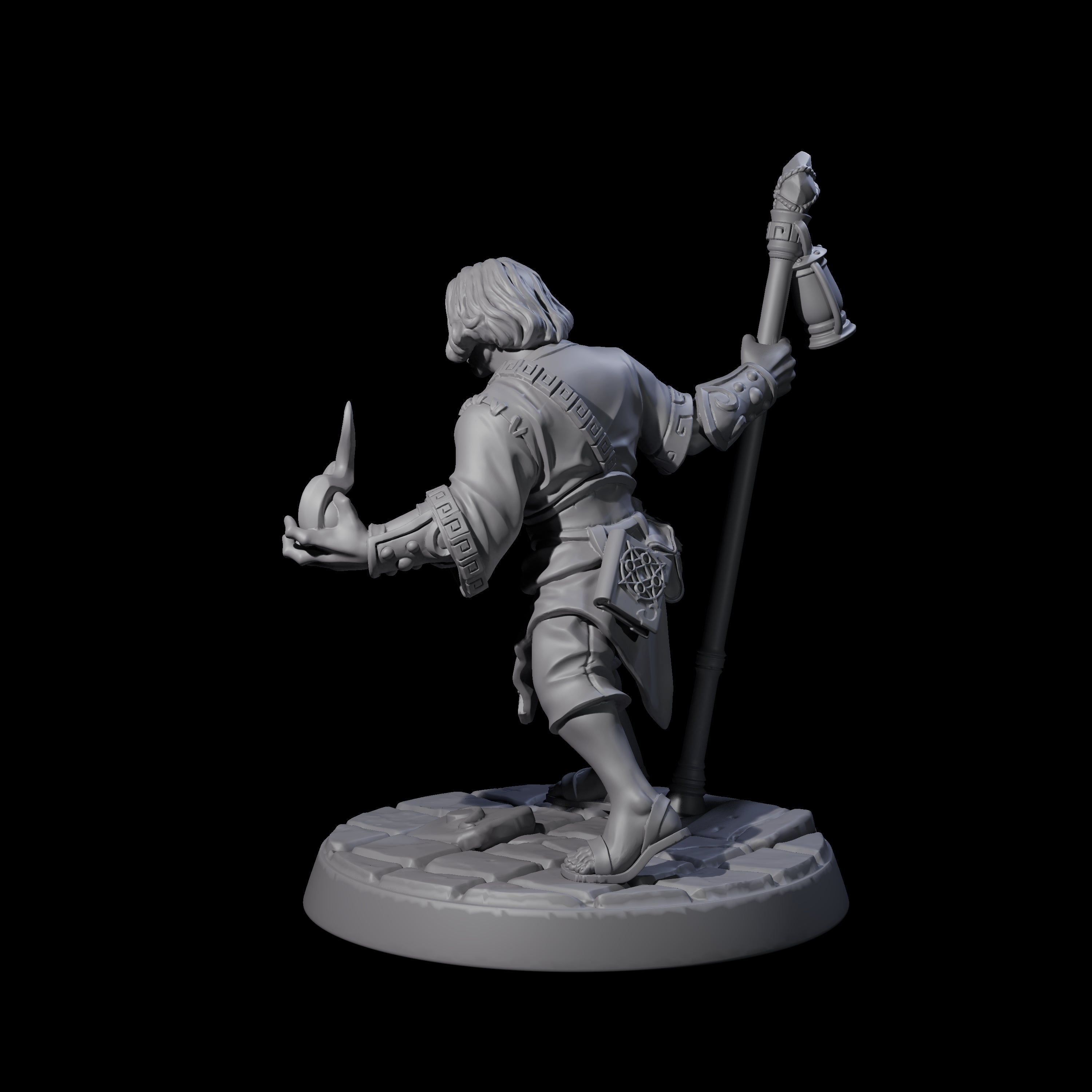 Young Exploring Scolar Miniature for Dungeons and Dragons, Pathfinder or other TTRPGs