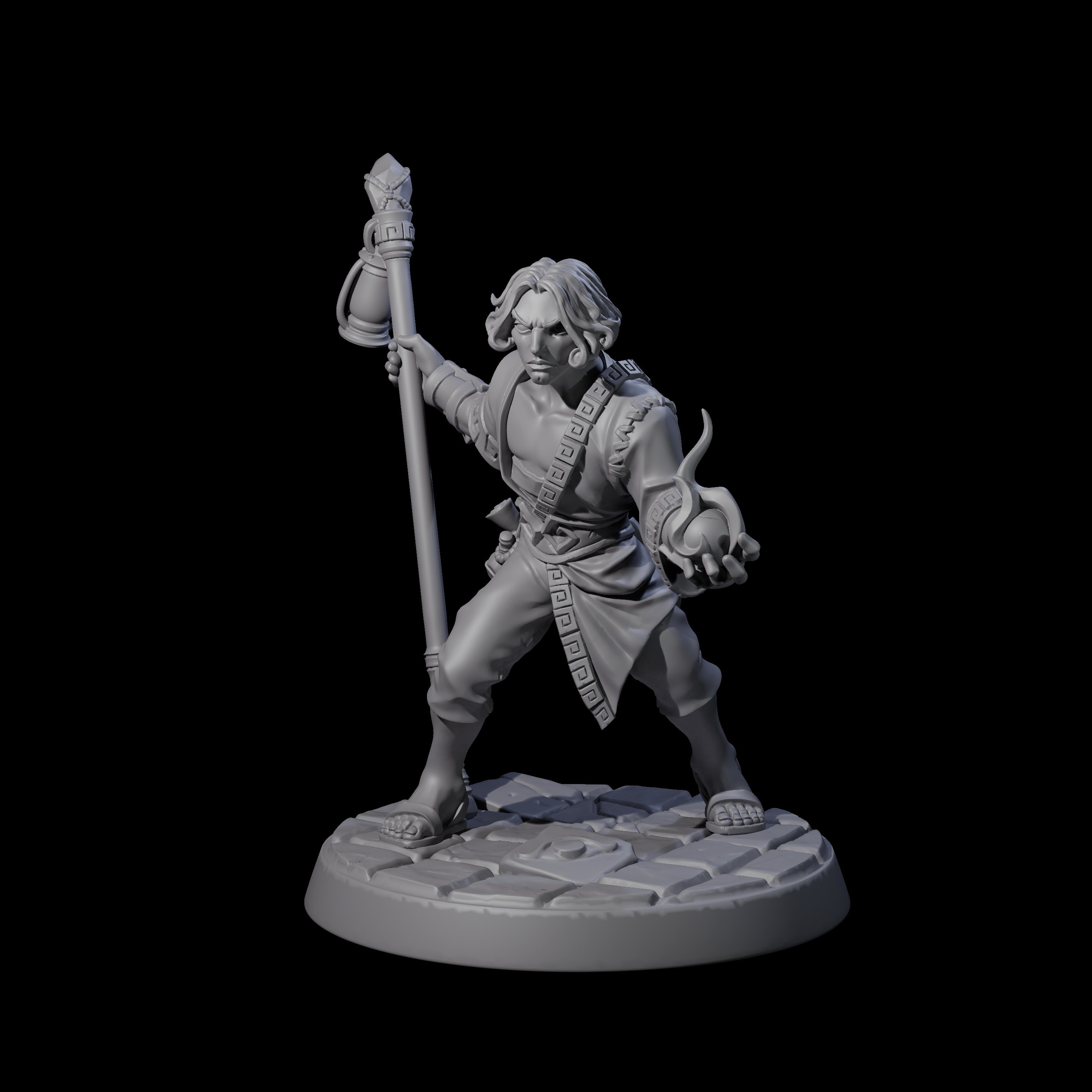 Young Exploring Scolar Miniature for Dungeons and Dragons, Pathfinder or other TTRPGs