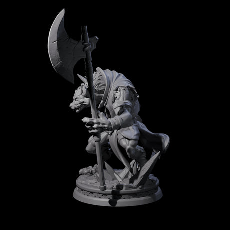Young Gnoll Champion Miniature for Dungeons and Dragons, Pathfinder or other TTRPGs
