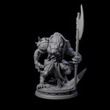 Young Gnoll Champion Miniature for Dungeons and Dragons, Pathfinder or other TTRPGs