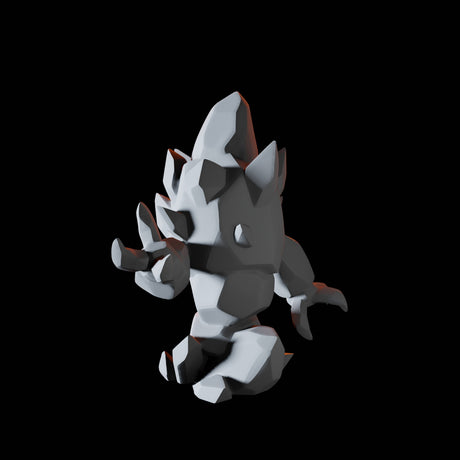 Young Ice Elemental Miniature for Dungeons and Dragons, Pathfinder or other TTRPGs