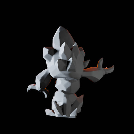 Young Ice Elemental Miniature for Dungeons and Dragons, Pathfinder or other TTRPGs