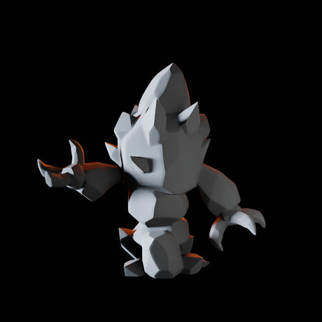 Young Ice Elemental Miniature for Dungeons and Dragons, Pathfinder or other TTRPGs