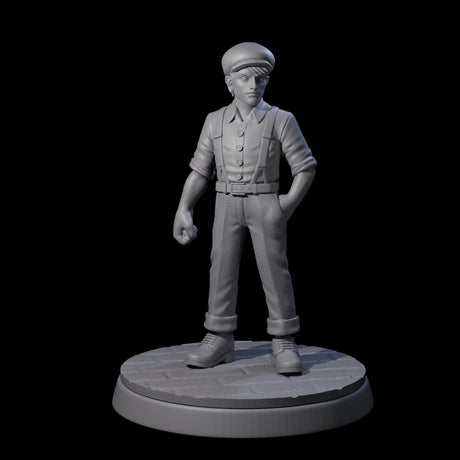 Young Mobster Miniature for Dungeons and Dragons, Pathfinder or other TTRPGs