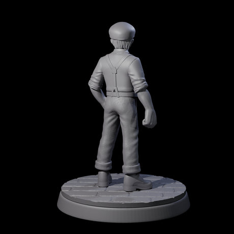 Young Mobster Miniature for Dungeons and Dragons, Pathfinder or other TTRPGs