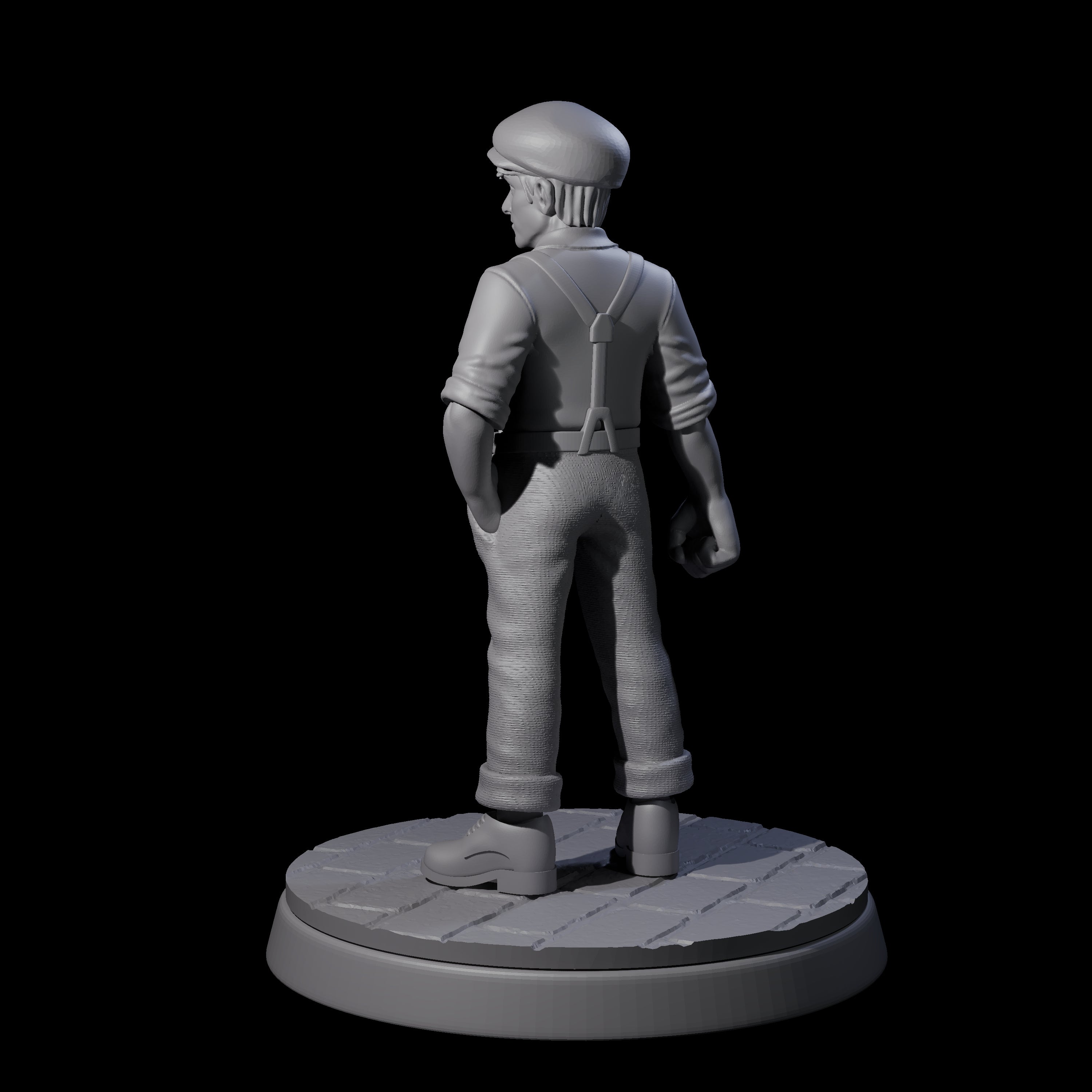 Young Mobster Miniature for Dungeons and Dragons, Pathfinder or other TTRPGs