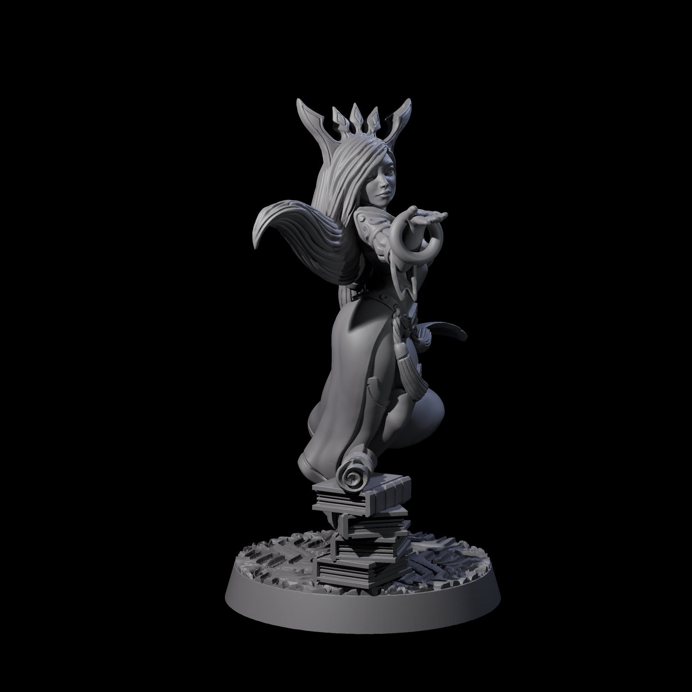 Young Scholar Miniature for Dungeons and Dragons, Pathfinder or other TTRPGs