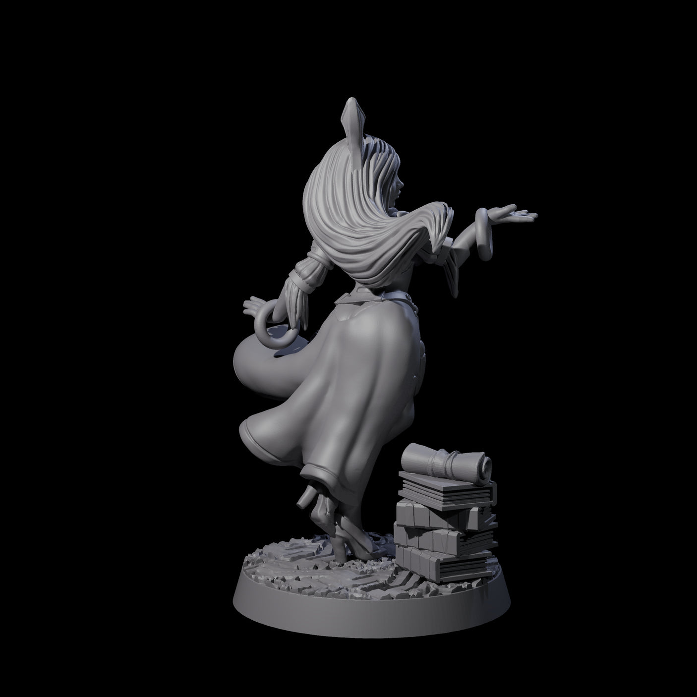Young Scholar Miniature for Dungeons and Dragons, Pathfinder or other TTRPGs
