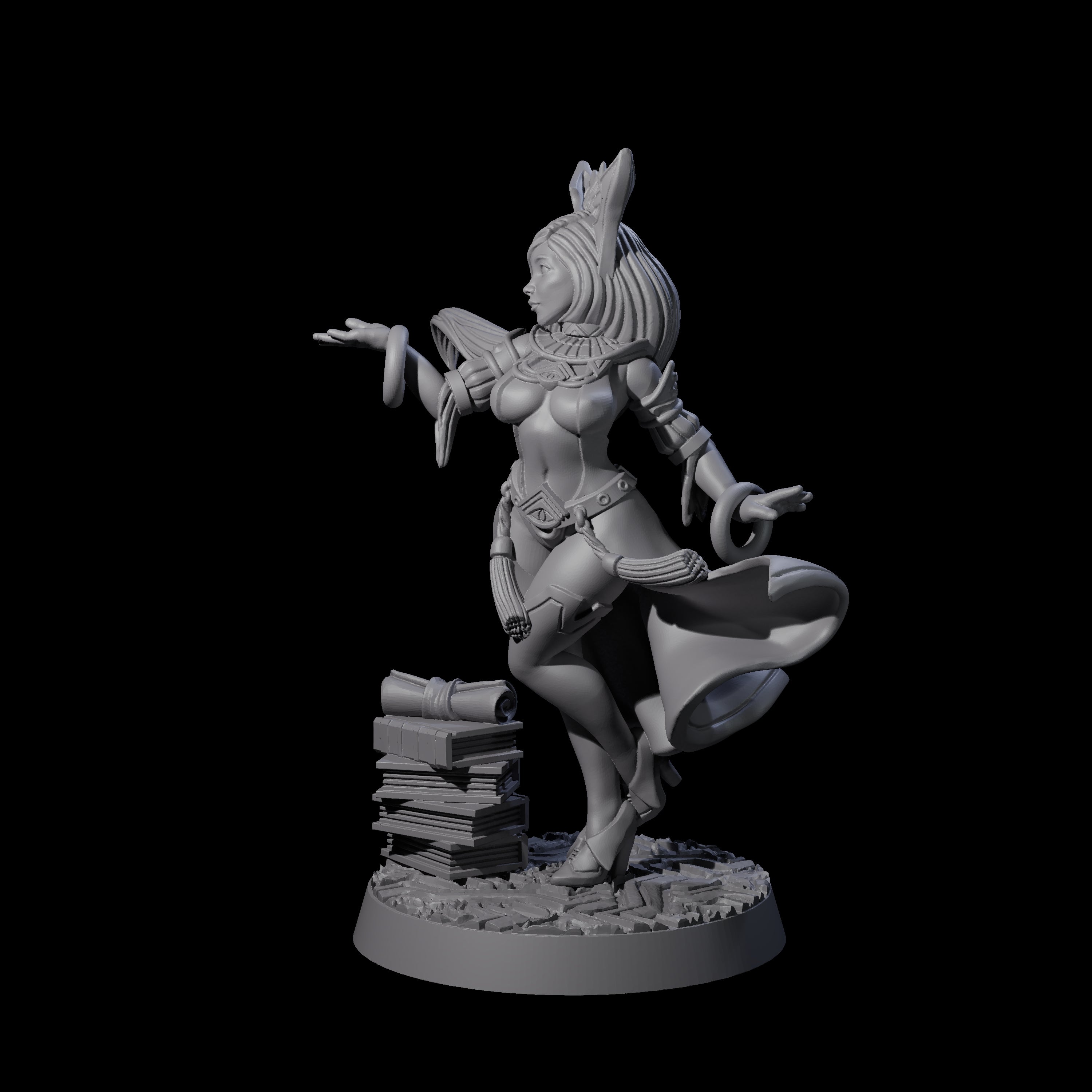Young Scholar Miniature for Dungeons and Dragons, Pathfinder or other TTRPGs