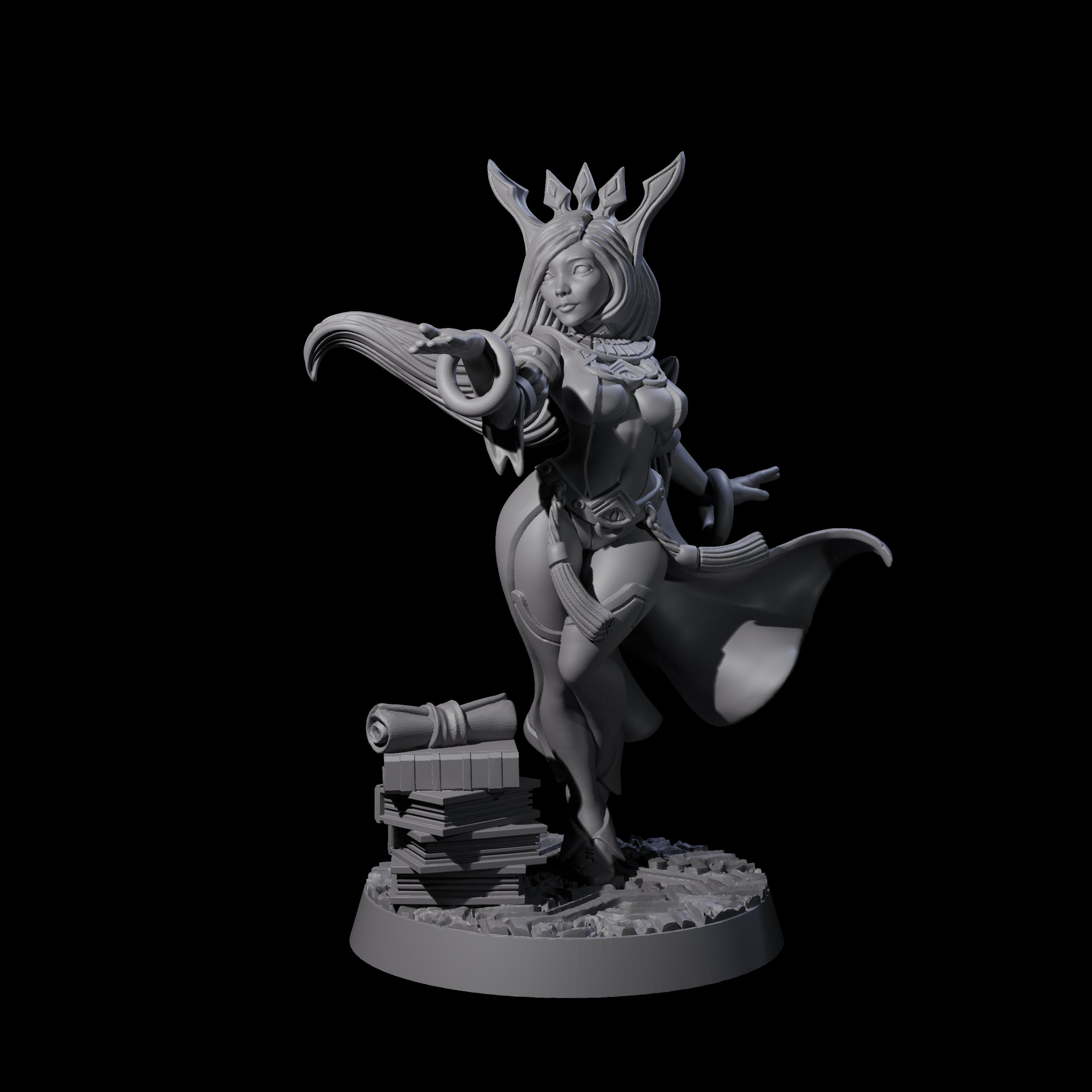 Young Scholar Miniature for Dungeons and Dragons, Pathfinder or other TTRPGs