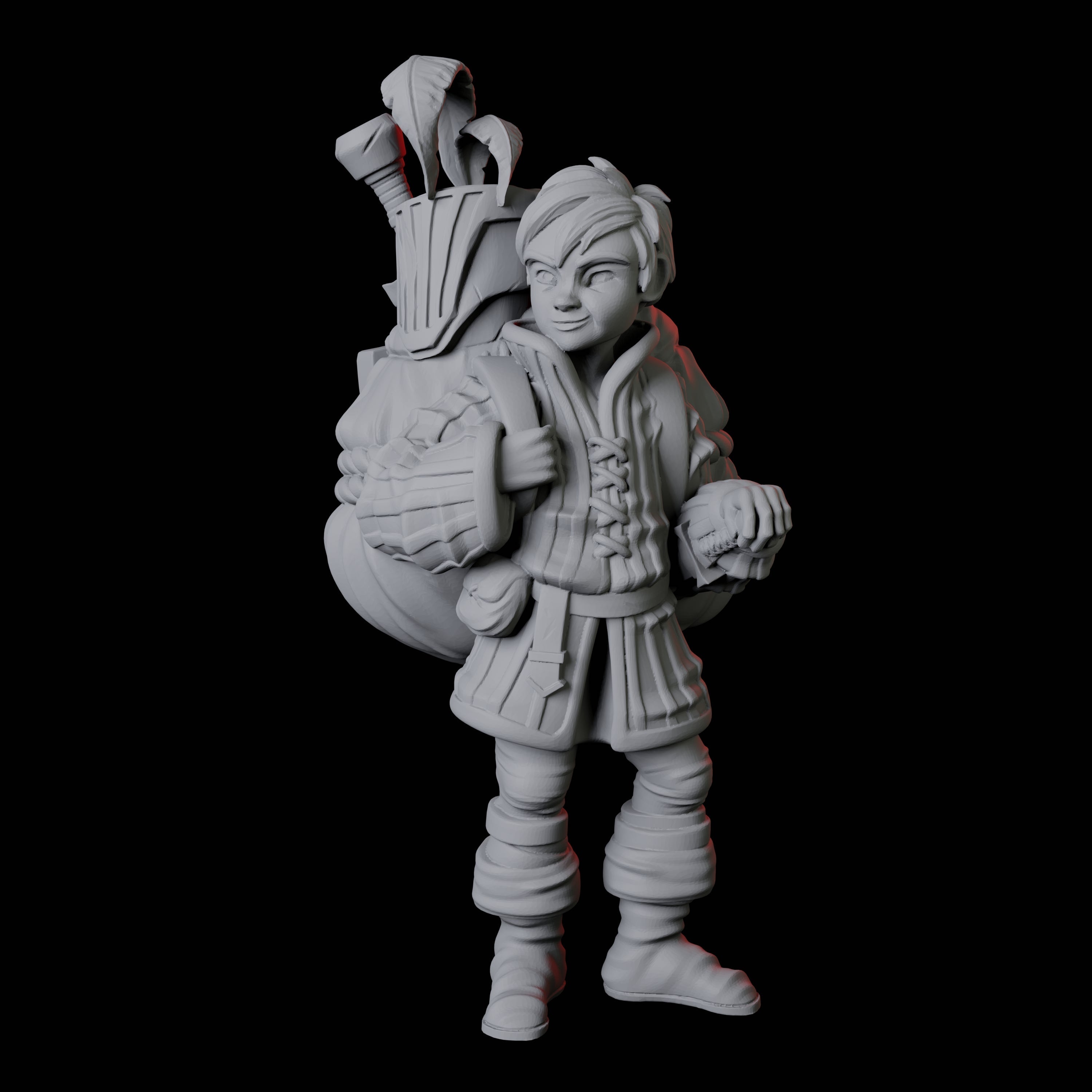 Young Squire A Miniature for Dungeons and Dragons, Pathfinder or other TTRPGs