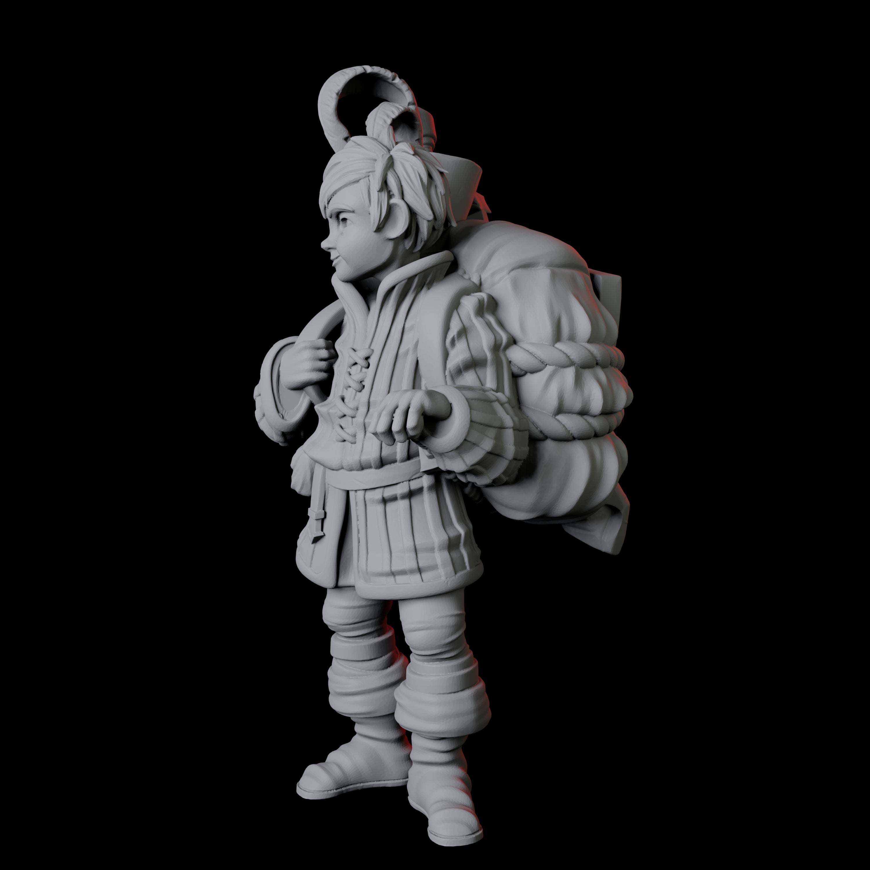 Young Squire A Miniature for Dungeons and Dragons, Pathfinder or other TTRPGs