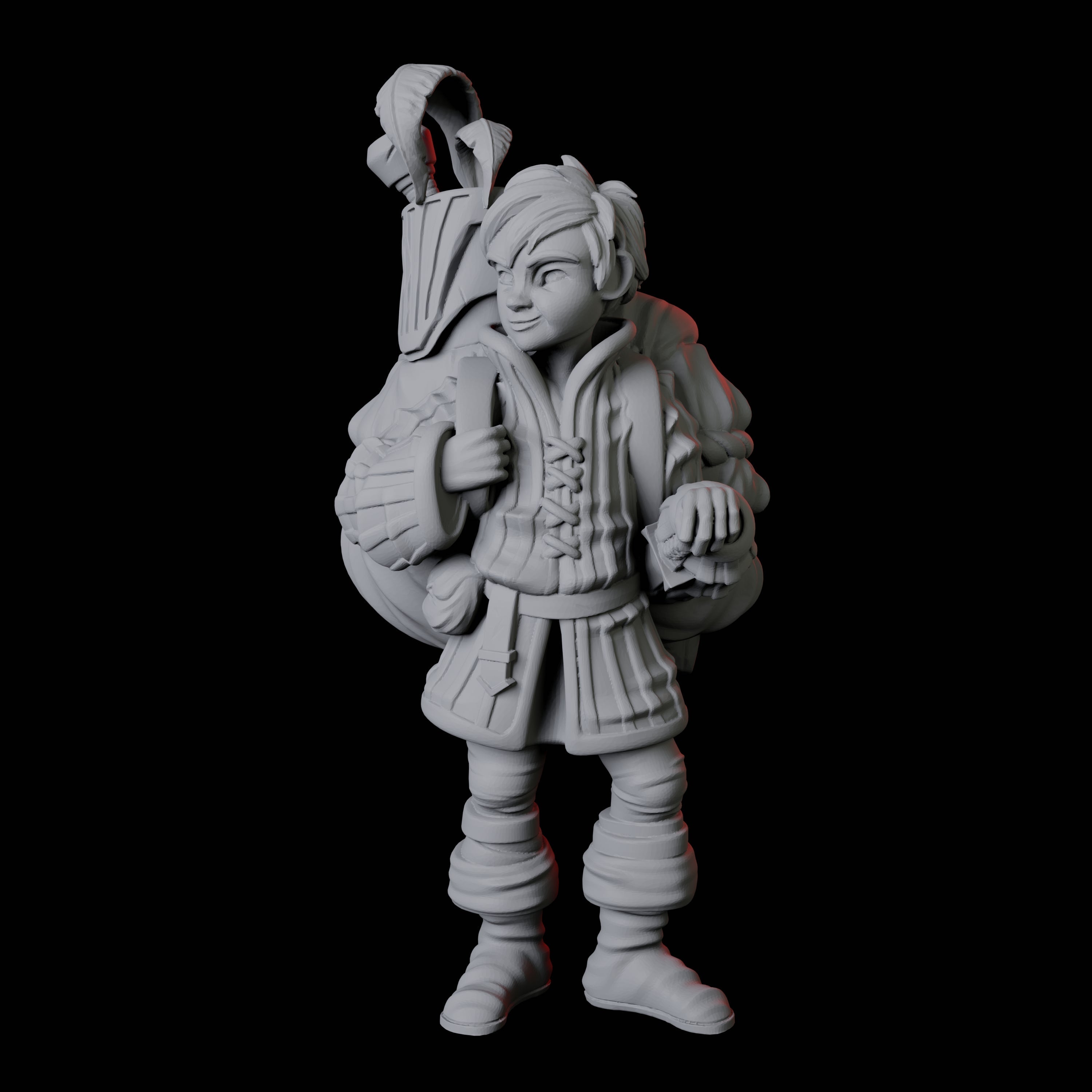 Young Squire A Miniature for Dungeons and Dragons, Pathfinder or other TTRPGs