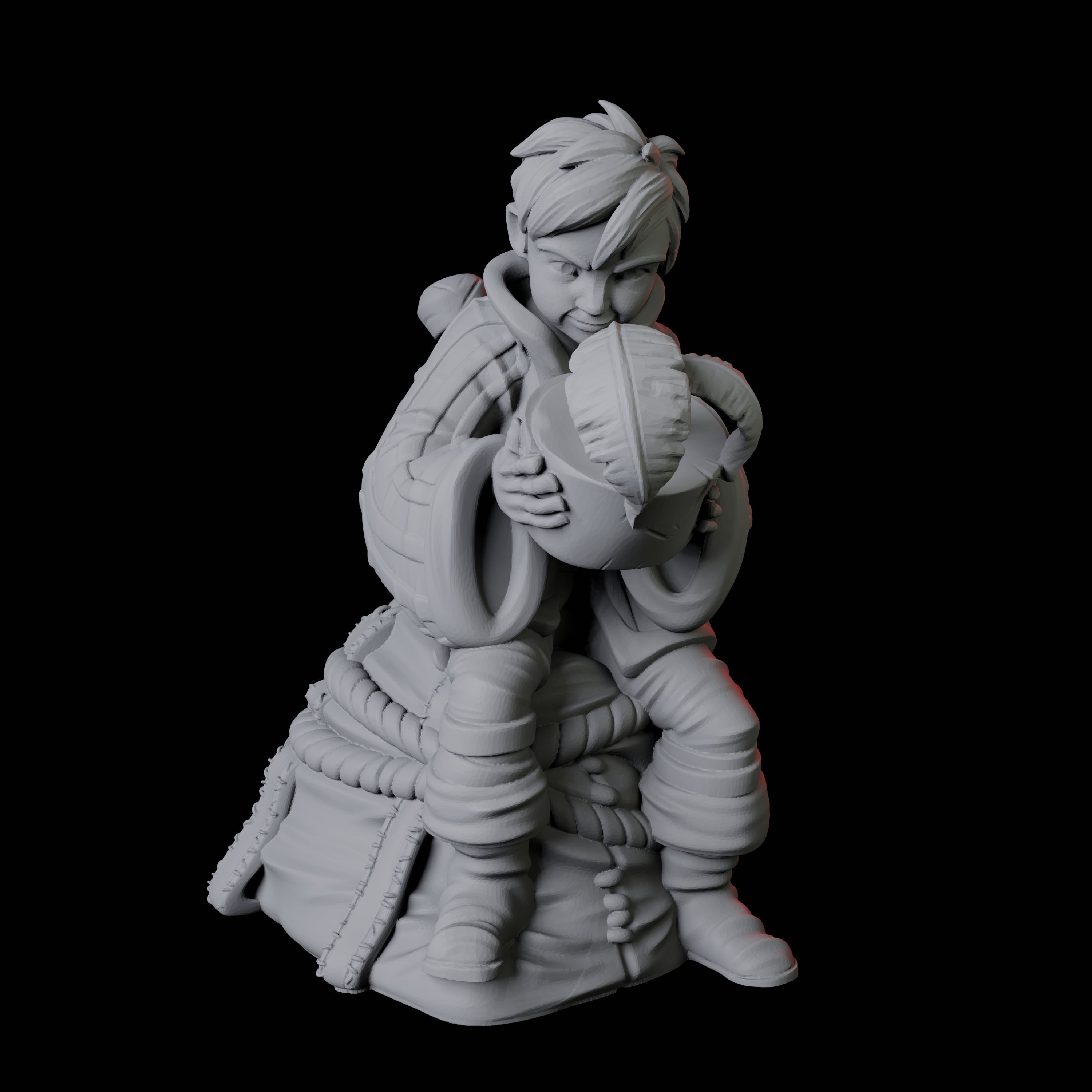 Young Squire B Miniature for Dungeons and Dragons, Pathfinder or other TTRPGs