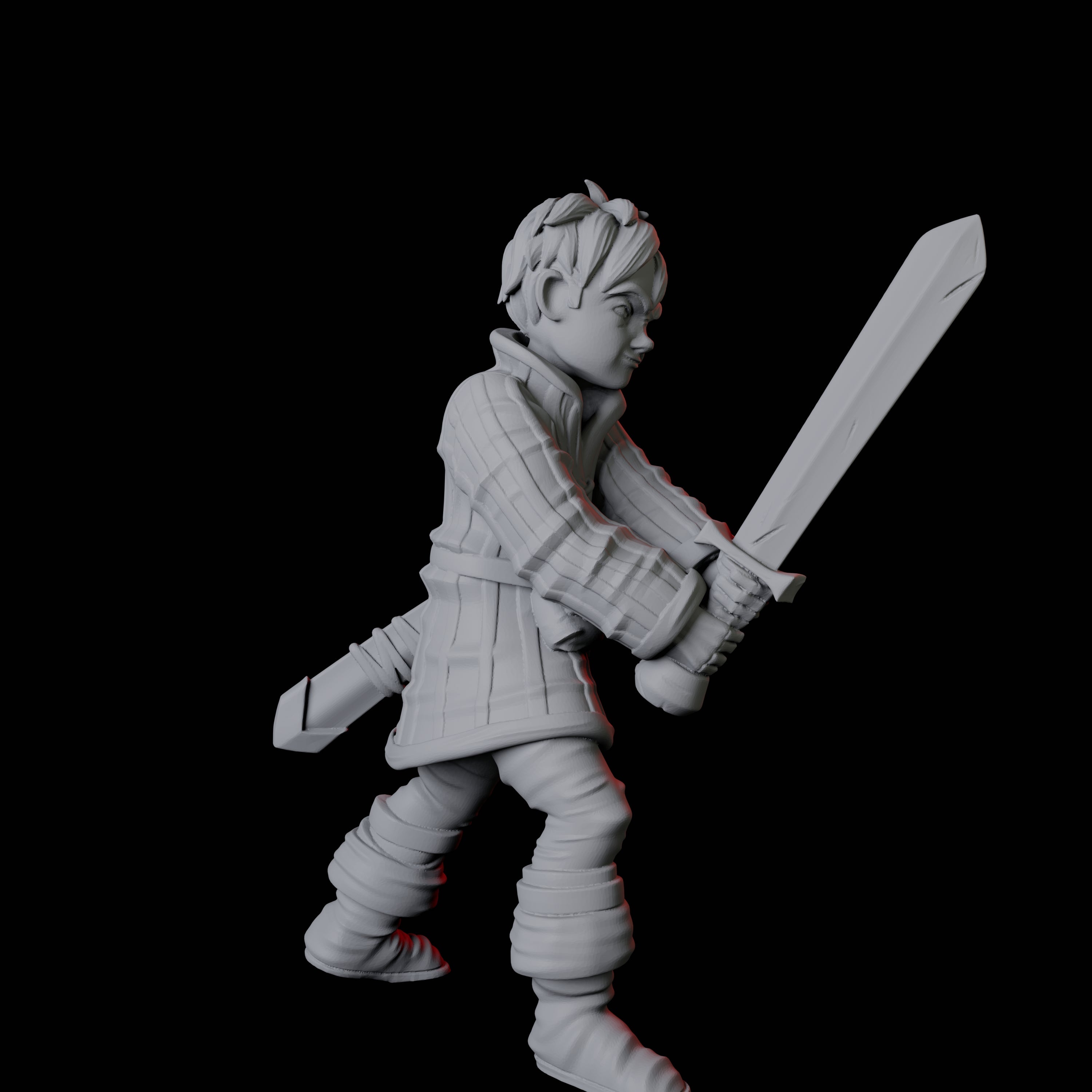 Young Squire C Miniature for Dungeons and Dragons, Pathfinder or other TTRPGs