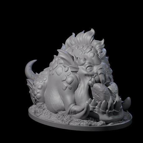 Young Tentacled Otyugh Scavenger Miniature for Dungeons and Dragons, Pathfinder or other TTRPGs
