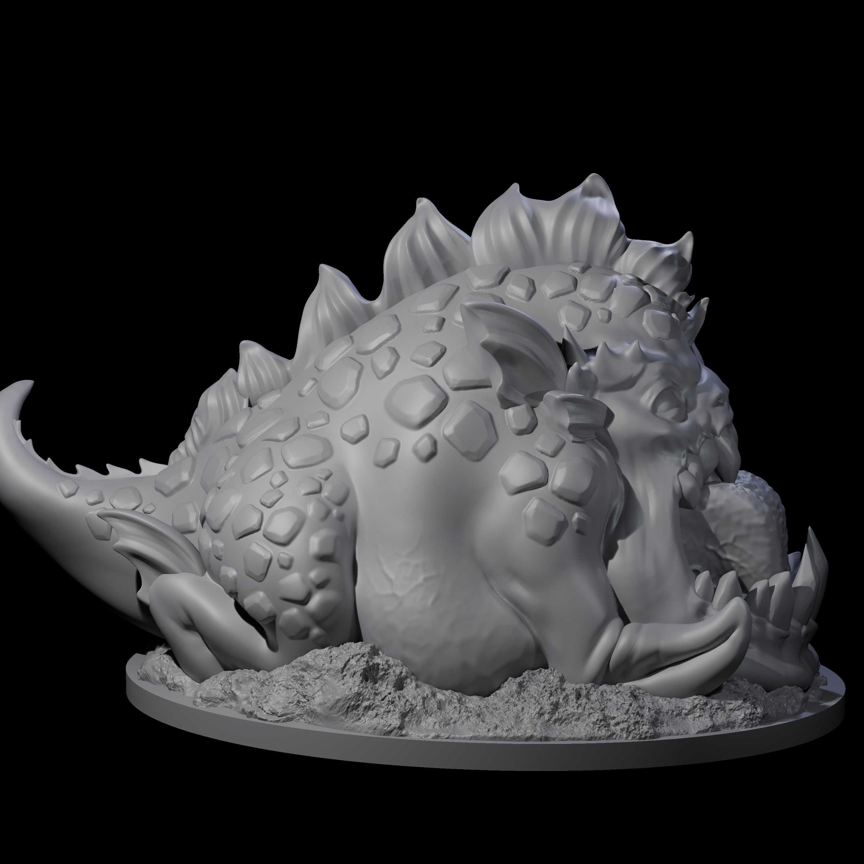 Young Tentacled Otyugh Scavenger Miniature for Dungeons and Dragons, Pathfinder or other TTRPGs