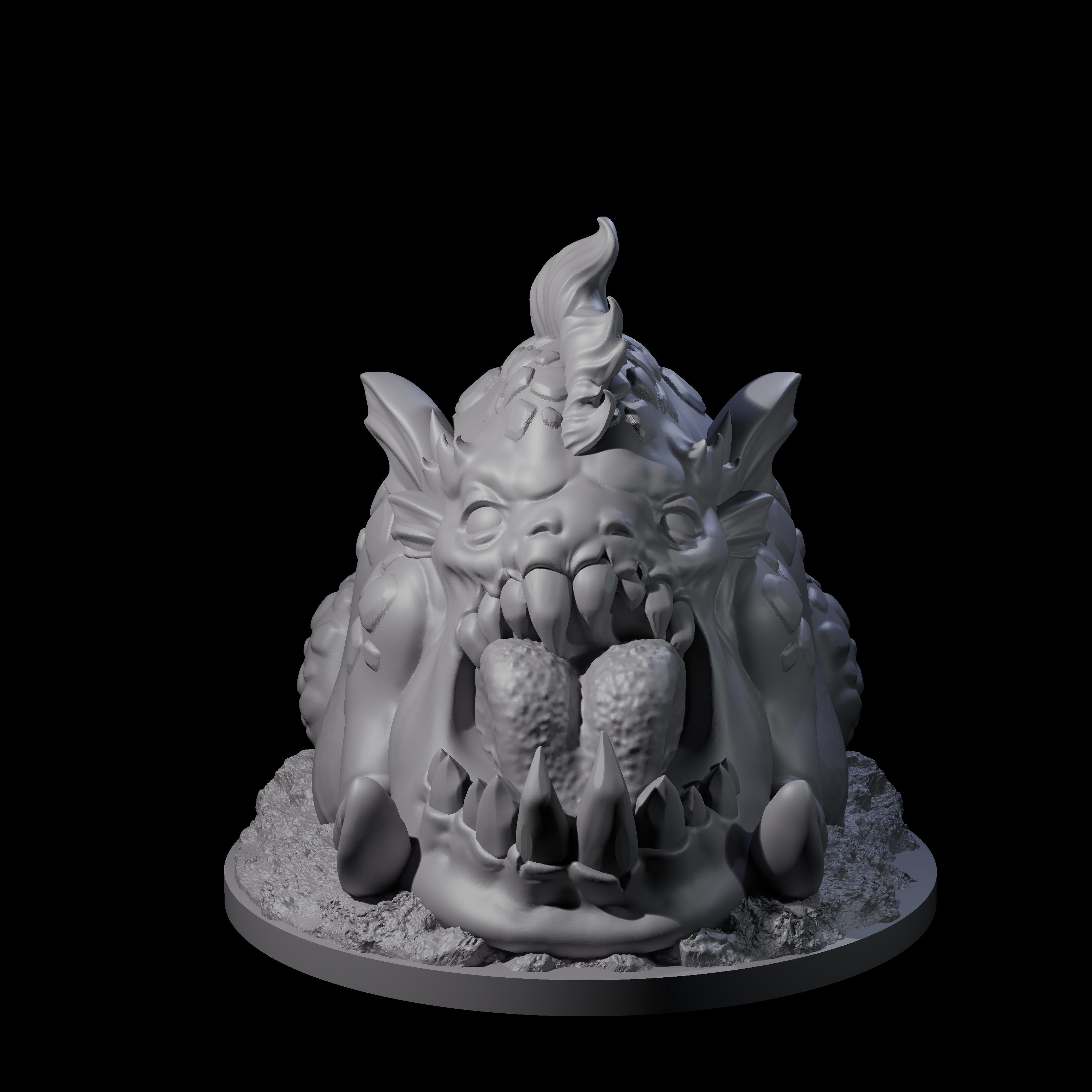 Young Tentacled Otyugh Scavenger Miniature for Dungeons and Dragons, Pathfinder or other TTRPGs