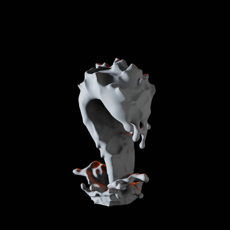 Young Water Elemental A Miniature for Dungeons and Dragons, Pathfinder or other TTRPGs