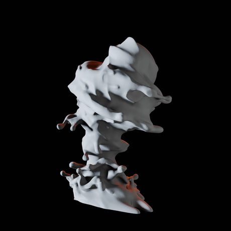 Young Water Elemental B Miniature for Dungeons and Dragons, Pathfinder or other TTRPGs