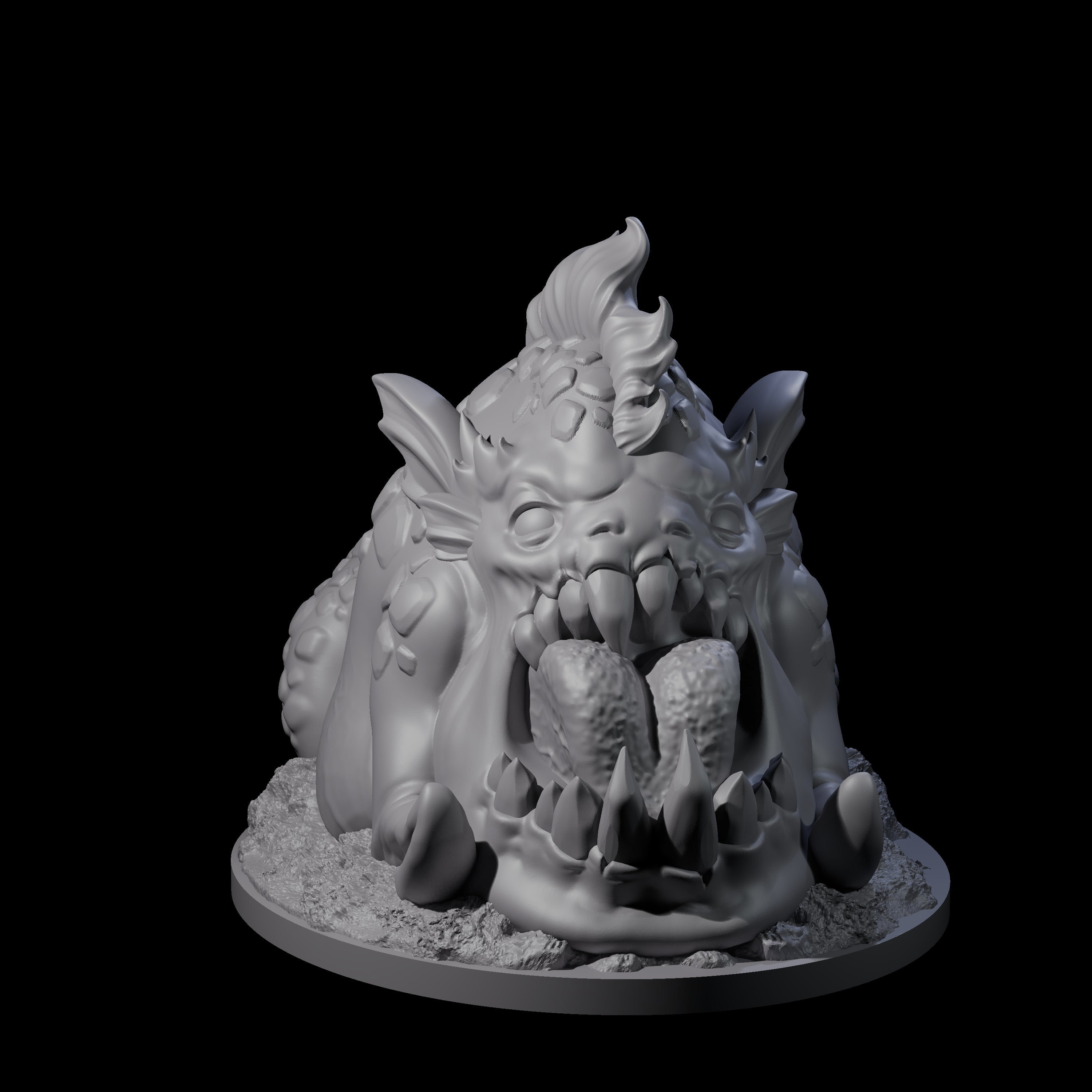 Young Tentacled Otyugh Scavenger Miniature for Dungeons and Dragons, Pathfinder or other TTRPGs