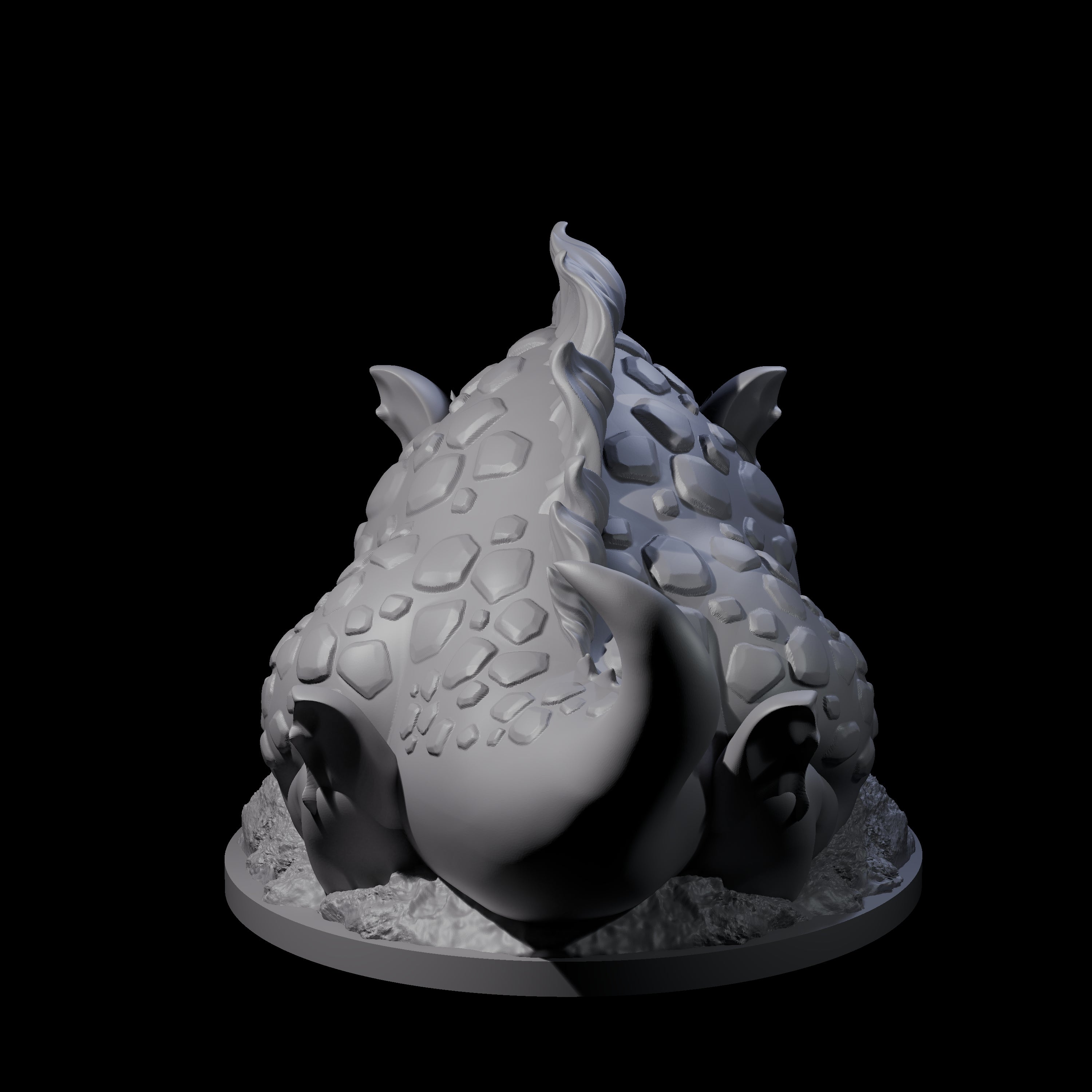 Young Tentacled Otyugh Scavenger Miniature for Dungeons and Dragons, Pathfinder or other TTRPGs