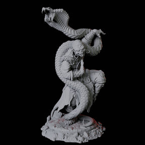 Yuan-Ti Snake Charmer C Miniature for Dungeons and Dragons, Pathfinder or other TTRPGs