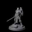 Zealous Human Crusader B Miniature for Dungeons and Dragons, Pathfinder or other TTRPGs