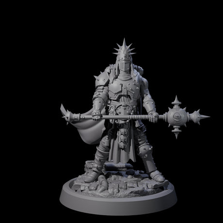 Zealous Human Crusaders Miniature for Dungeons and Dragons, Pathfinder or other TTRPGs
