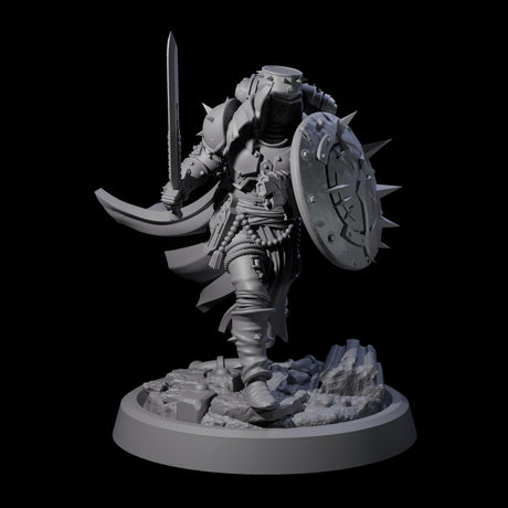 Zealous Human Crusaders Miniature for Dungeons and Dragons, Pathfinder or other TTRPGs