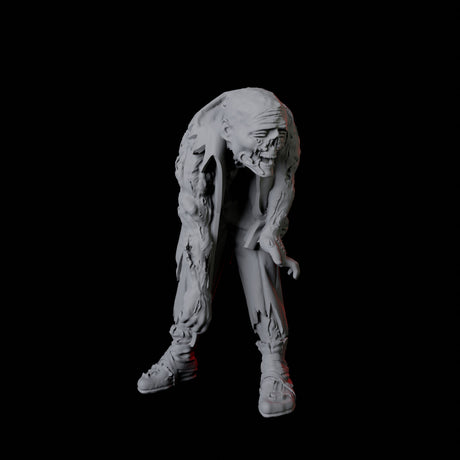Zombie A Miniature for Dungeons and Dragons, Pathfinder or other TTRPGs