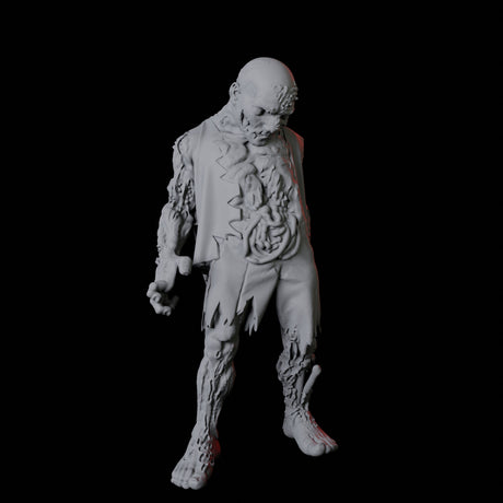 Zombie B Miniature for Dungeons and Dragons, Pathfinder or other TTRPGs