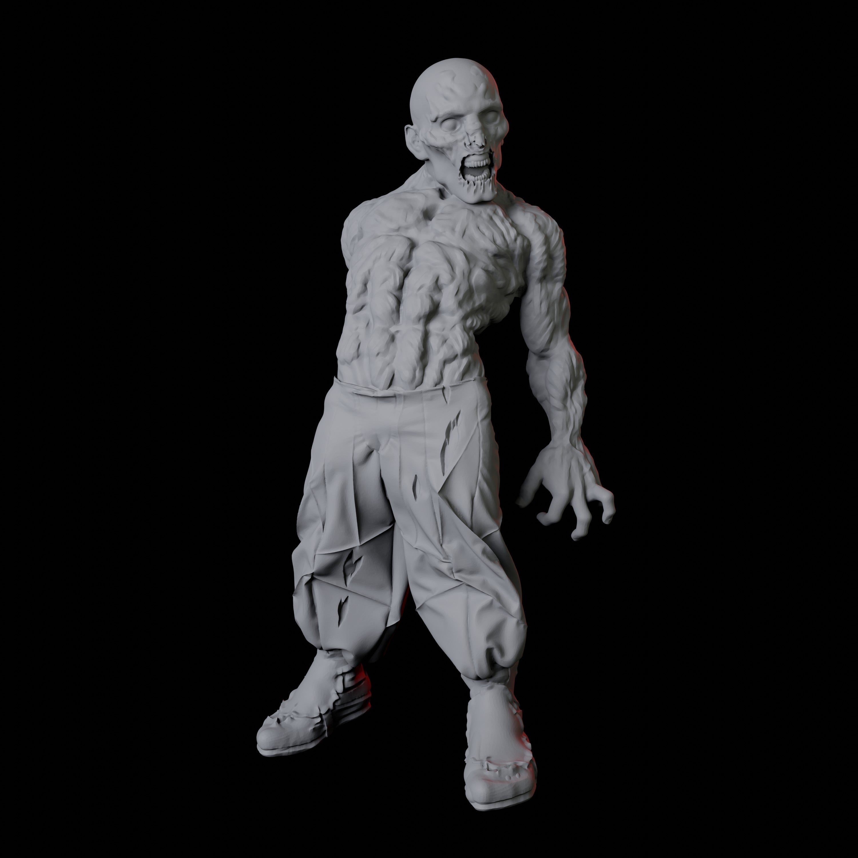 Zombie Miniature C for Dungeons and Dragons - Myth Forged