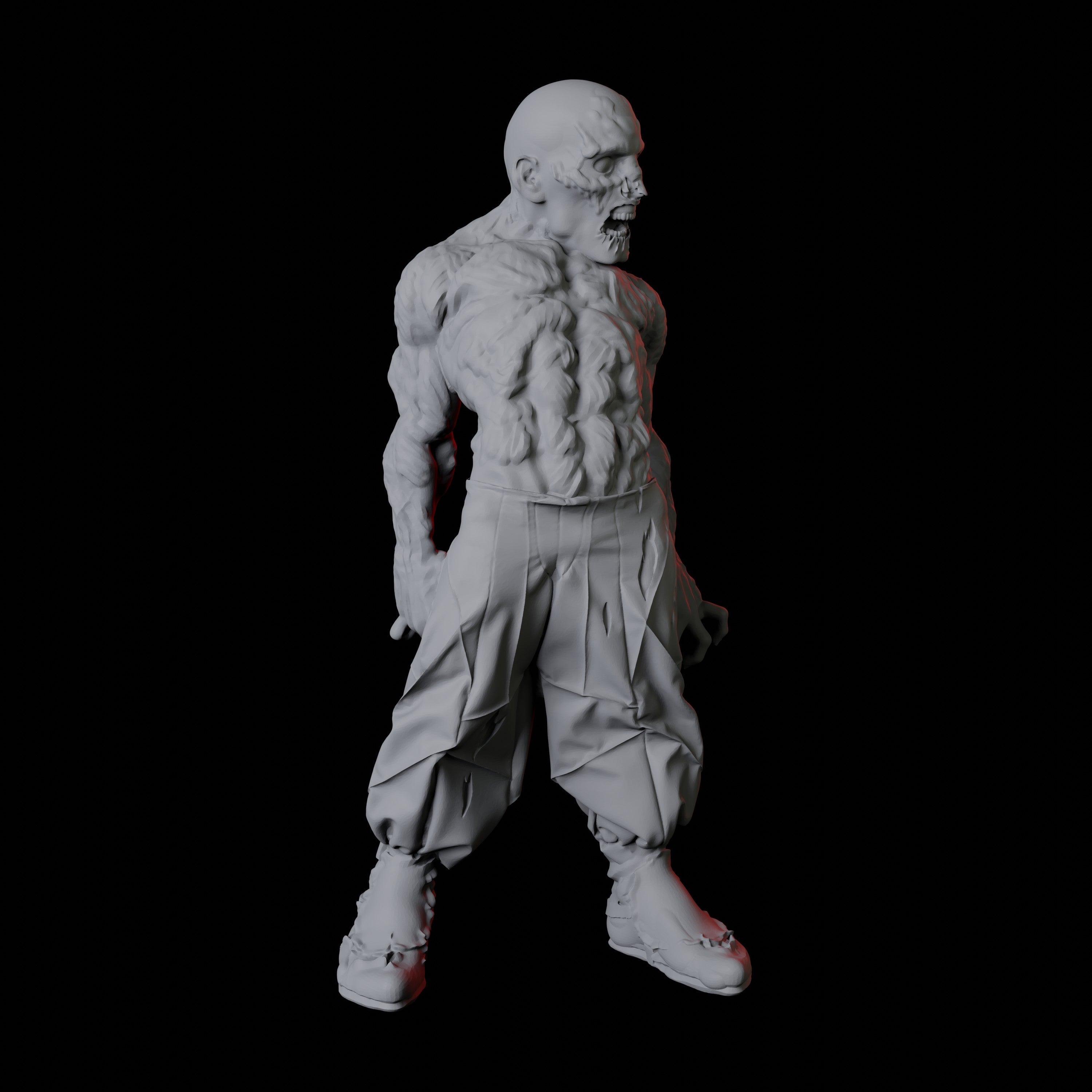 Zombie Miniature C for Dungeons and Dragons - Myth Forged