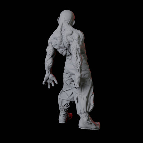 Zombie C Miniature for Dungeons and Dragons, Pathfinder or other TTRPGs